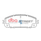 Dischi freno DBA DBA Brake Pads Street Series Ceramic, Front Axle DB2337SS | race-shop.it