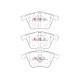 Dischi freno DBA DBA Brake Pads Street Performance, Front Axle DB2176SP | race-shop.it