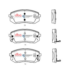 DBA Street Series EV Brake Pads DB2174SSEV