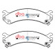 Dischi freno DBA DBA Brake Pads Street Series Semi-metallic, Front Axle DB2098SS | race-shop.it