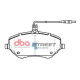 Dischi freno DBA DBA Brake Pads Street Series Ceramic, Front Axle DB2024SS | race-shop.it