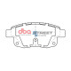 Dischi freno DBA DBA Brake Pads Street Series Semi-metallic, Rear Axle DB1968SS | race-shop.it