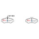 Dischi freno DBA DBA Brake Pads Street Series Semi-metallic, Rear Axle DB1961SS | race-shop.it