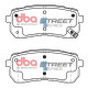 Dischi freno DBA DBA Brake Pads Street Series Semi-metallic, Front Axle DB1957SS | race-shop.it