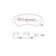 Dischi freno DBA DBA Brake Pads Xtreme Performance, Front Axle DB1923XP | race-shop.it