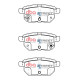Dischi freno DBA DBA Brake Pads Street Series Ceramic, Rear Axle DB1786SS | race-shop.it