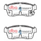 Dischi freno DBA DBA Brake Pads Street Series Ceramic, Front Axle DB1768SS | race-shop.it