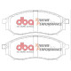 Dischi freno DBA DBA Brake Pads Xtreme Performance ECE R90 certified, Front Axle DB1696XP | race-shop.it