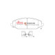 Dischi freno DBA DBA Brake Pads Xtreme Performance, Front Axle DB15195XP | race-shop.it