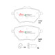 Dischi freno DBA DBA Brake Pads Street Performance, Rear Axle DB15193SP | race-shop.it
