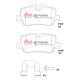 Dischi freno DBA DBA Brake Pads Xtreme Performance, Rear Axle DB15191XP | race-shop.it