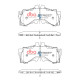 Dischi freno DBA DBA Brake Pads Street Series, Front Axle DB15150SS | race-shop.it