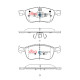 Dischi freno DBA DBA Brake Pads Street Series, Front Axle DB15149SS | race-shop.it
