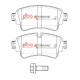 Dischi freno DBA DBA Brake Pads Xtreme Performance, Rear Axle DB15032XP | race-shop.it