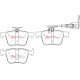 Dischi freno DBA DBA Brake Pads Xtreme Performance ECE R90 certified, Rear Axle DB15006XP | race-shop.it