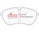 Dischi freno DBA DBA Brake Pads Xtreme Performance ECE R90 certified, Front Axle DB15001XP | race-shop.it