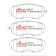 Dischi freno DBA DBA Brake Pads Street Performance ECE R90 certified, Front Axle DB1491SP | race-shop.it