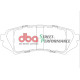 Dischi freno DBA DBA Brake Pads Street Performance, Rear Axle DB1383SP | race-shop.it