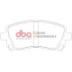 Dischi freno DBA DBA Brake Pads Xtreme Performance, Front Axle DB1342XP | race-shop.it