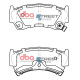 Dischi freno DBA DBA Brake Pads Street Series Ceramic, Front Axle DB1302SS | race-shop.it