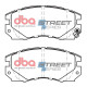 Dischi freno DBA DBA Brake Pads Street Series Ceramic, Front Axle DB1219SS | race-shop.it