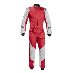Tuta da corsa omologata FIA SPARCO Energy RS-5, rosso/bianco