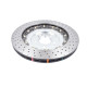 Dischi freno DBA DBA 5000 series Crossed Drilled & Dimpled Silver Hat DBA53359SLVXD (2 pcs) | race-shop.it