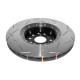 Dischi freno DBA DBA 5000 series T3 Slotted Black Hat DBA52808V2BLKS (2 pcs) | race-shop.it