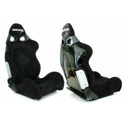 Sedile sportivo CUGA Bride stile Nero in camoscia