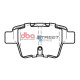 Dischi freno DBA DBA Brake Pads Street Series Ceramic, Rear Axle DB2044SS | race-shop.it