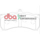 Dischi freno DBA DBA Brake Pads Street Performance, Front Axle DB1933SP | race-shop.it