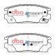 Dischi freno DBA DBA Brake Pads Street Series Ceramic, Rear Axle DB1862SS | race-shop.it