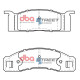 Dischi freno DBA DBA Brake Pads Street Series Ceramic, Front Axle DB1807SS | race-shop.it