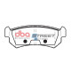 Dischi freno DBA DBA Brake Pads Street Series Ceramic, Rear Axle DB1690SS | race-shop.it