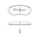 Dischi freno DBA DBA Brake Pads Street Series, Front Axle DB15252SS | race-shop.it