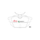 Dischi freno DBA DBA Brake Pads Street Performance, Rear Axle DB15208SP | race-shop.it