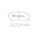 Dischi freno DBA DBA Brake Pads Xtreme Performance, Front Axle DB15198XP | race-shop.it