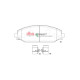 Dischi freno DBA DBA Brake Pads Street Performance, Front Axle DB15195SP | race-shop.it