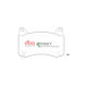 Dischi freno DBA DBA Brake Pads Street Performance, Front Axle DB15160SP | race-shop.it