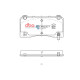 Dischi freno DBA DBA Street Series EV Brake Pads DB15158SSEV | race-shop.it