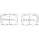 Dischi freno DBA DBA Brake Pads Xtreme Performance, Front Axle DB15062XP | race-shop.it