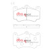 Dischi freno DBA DBA Brake Pads Race Performance DB1400RP | race-shop.it