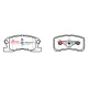 Dischi freno DBA DBA Brake Pads Street Series Ceramic, Front Axle DB1380SS | race-shop.it