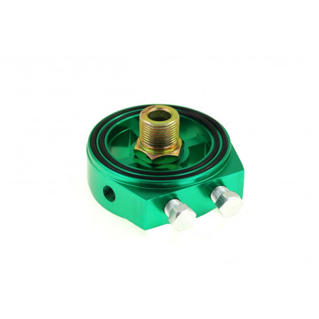 Adattatori filtro olio Adattatore per sensore di pressione olio e Temperatura dell`olio RACES green | race-shop.it