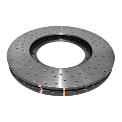 DBA 5000 series Crossed Drilled, Slotted & Dimpled Rotor Only DBA53359.1XD (2 pcs)