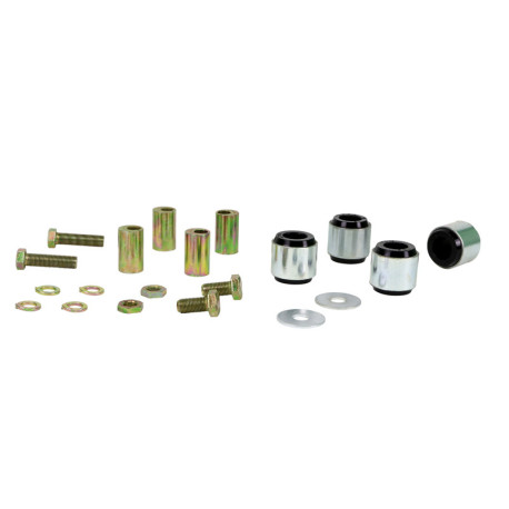 Whiteline barre stabilizzatrici e accessori Whiteline W63342 Control Arm Upper Front Bushing Kit-Double Offset | race-shop.it