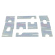 Whiteline barre stabilizzatrici e accessori Whiteline W51209 Control Arm Upper Shim Kit | race-shop.it