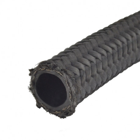 Tubi flessibili olio Tubo in gomma con treccia di nylon AN6 (8,71mm) | race-shop.it