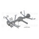 Whiteline barre stabilizzatrici e accessori WHITELINE cavallotti balestra, KUB104 | race-shop.it