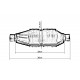 Risonatori nell´alloggiamento del catalizzatore Risonatore nell`alloggiamento del catalizzatore, ovale, universale, 45 mm | race-shop.it
